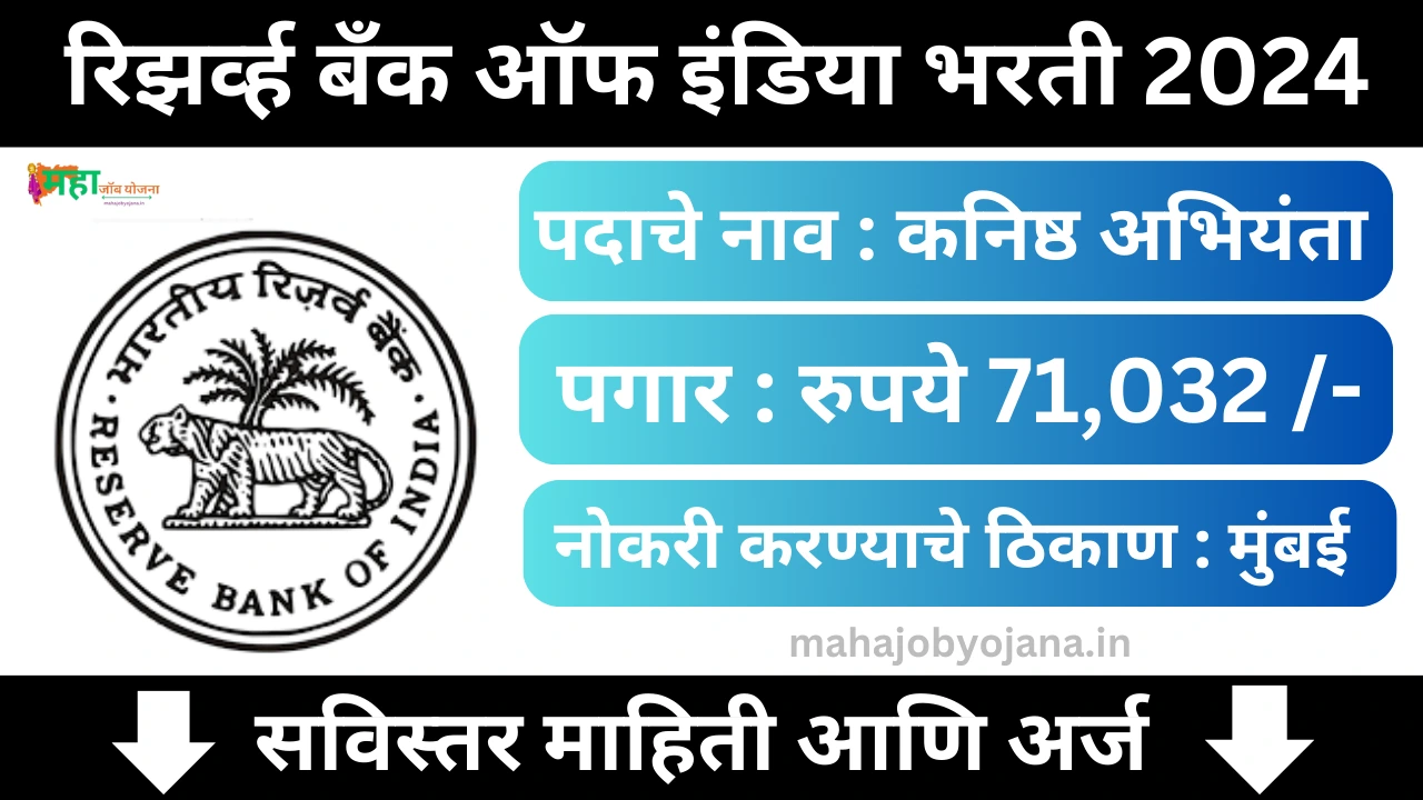 RBI JE Recruitment 2024 Notification